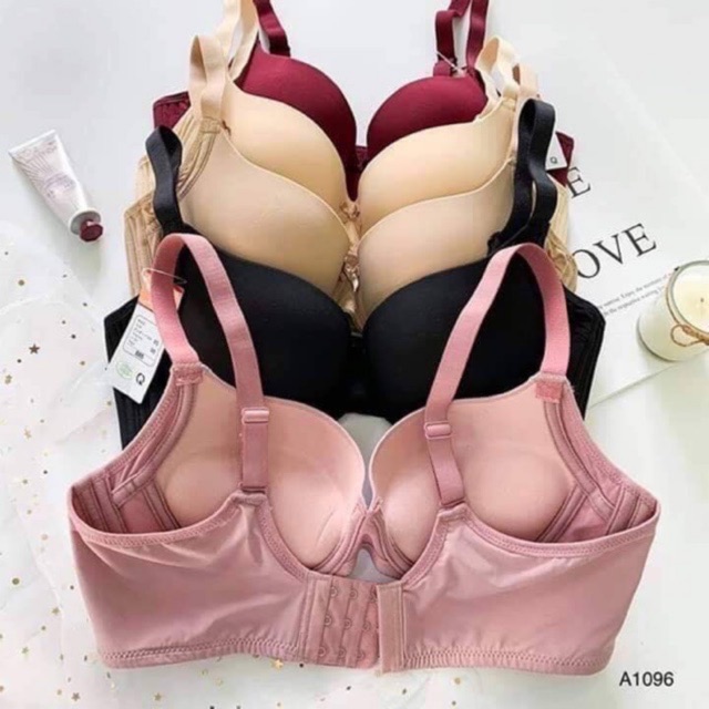 Áo Lót Lovely Mút Dày Trơn 3 Móc Cài Siêu Đẩy Siêu Nâng Tạo Khe Lên Dáng Áo Dài Đẹp