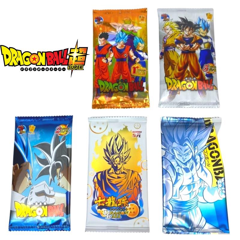 Set 5 ảnh thẻ nhân phẩm Dragon Ball - 7 Viên Ngọc Rồng Cao Cấp Siêu Đẹp