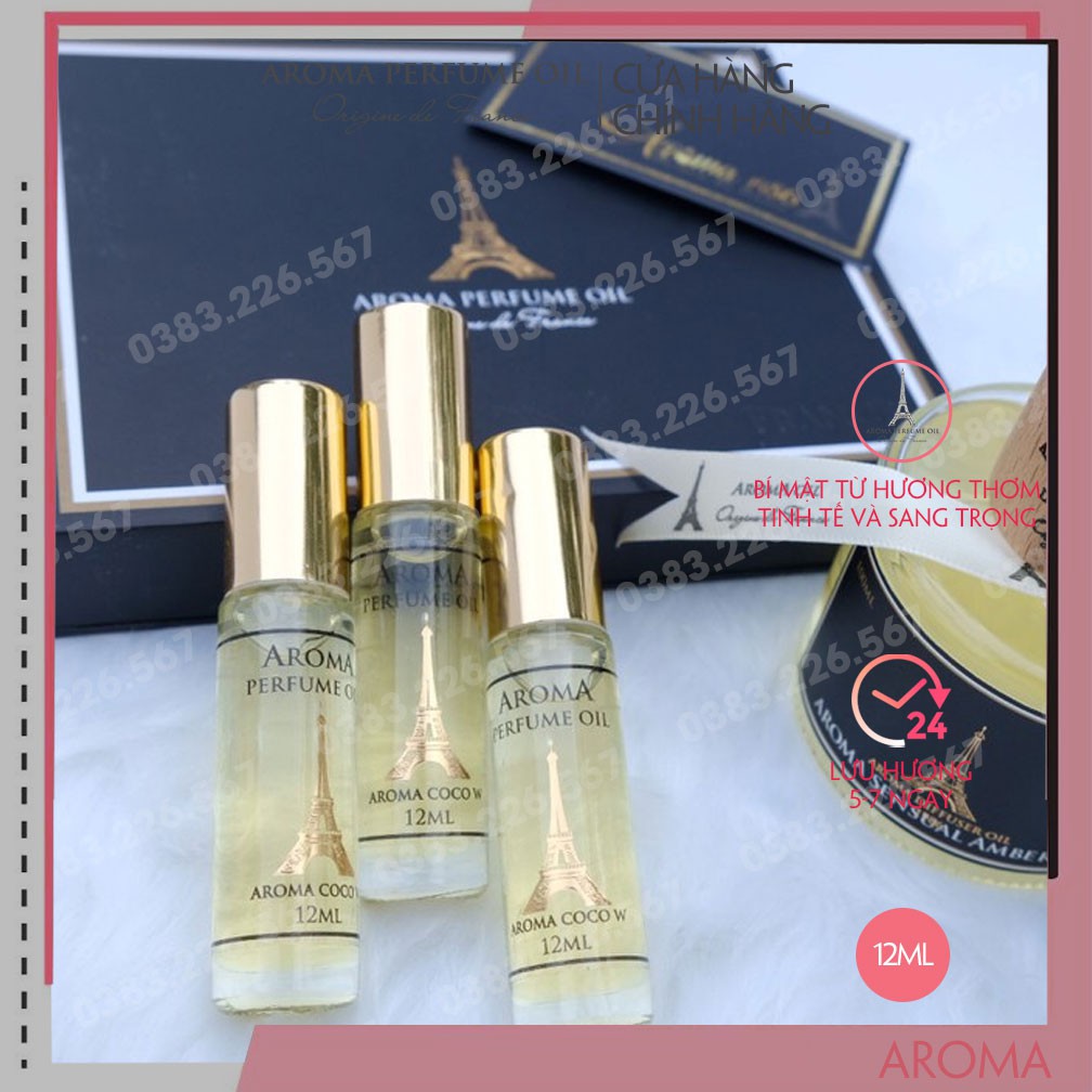 Tinh dầu nước hoa Pháp Aroma Lolita So Sweet 12ml - Mê hoặc khó cưỡng