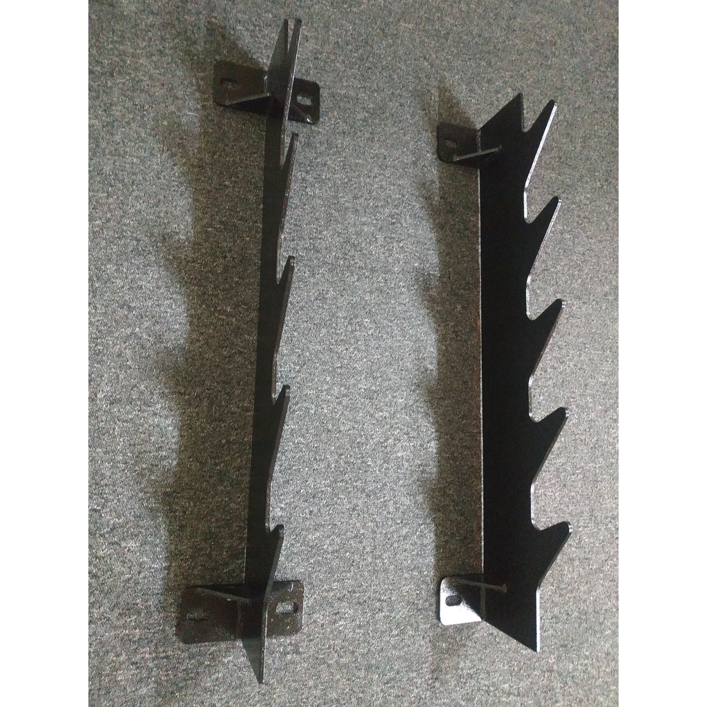 Giá để đòn tạ gắn tường
