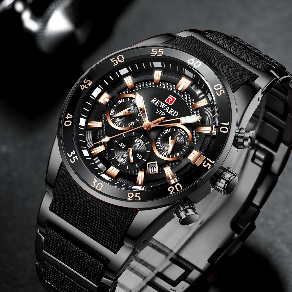 Đồng Hồ Thể Thao Chronograph Nam Chống Nước Cao Cấp