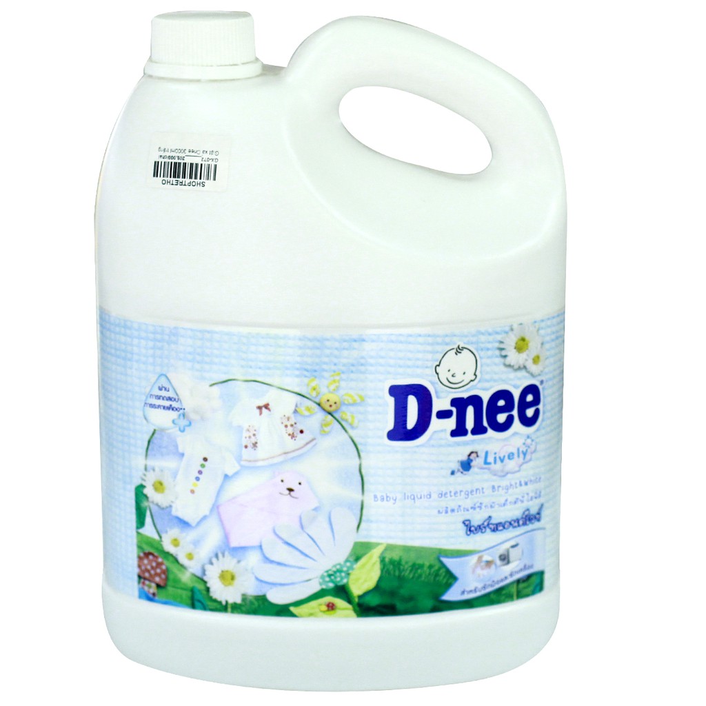 NƯỚC GIẶT XÃ DNEE 3000ML MÀU TÍM - XANH DƯƠNG - HỒNG - TRẮNG - XANH LÁ
