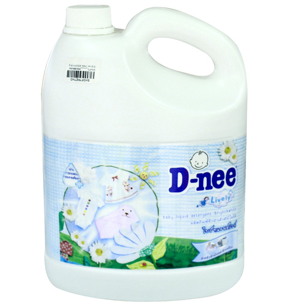 Dung dịch giặt xả D-nee 3000ml (màu trắng) - GX-072