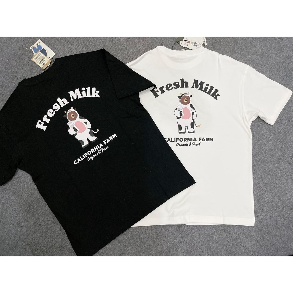 Áo thun WHO.A.U pure Fresh Milk Califonia sale 73%