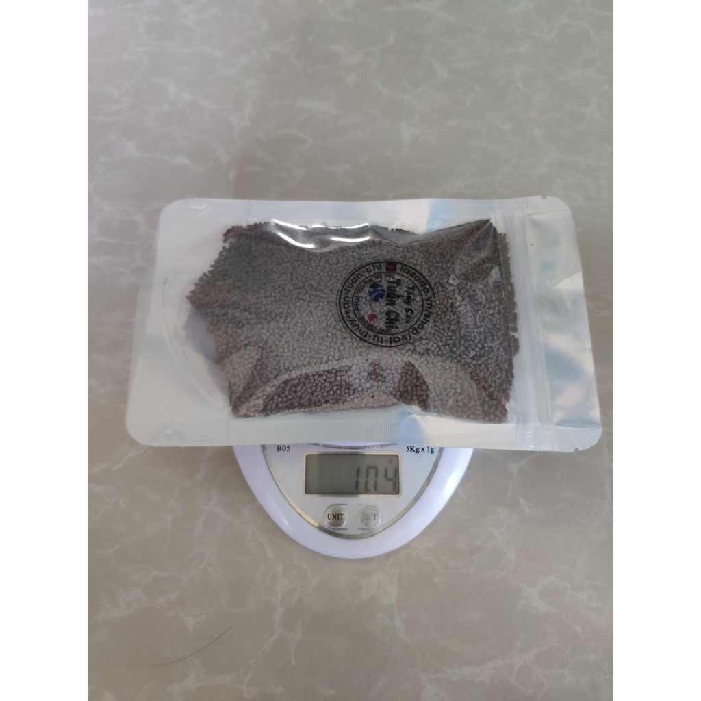Bịch 100g thức ăn cho tôm, cá cảnh...
