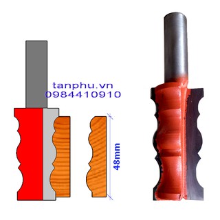 MŨI SOI GỖ  ĐÁNH CHỈ PHÀO TỦ CAO 55MM (H6)