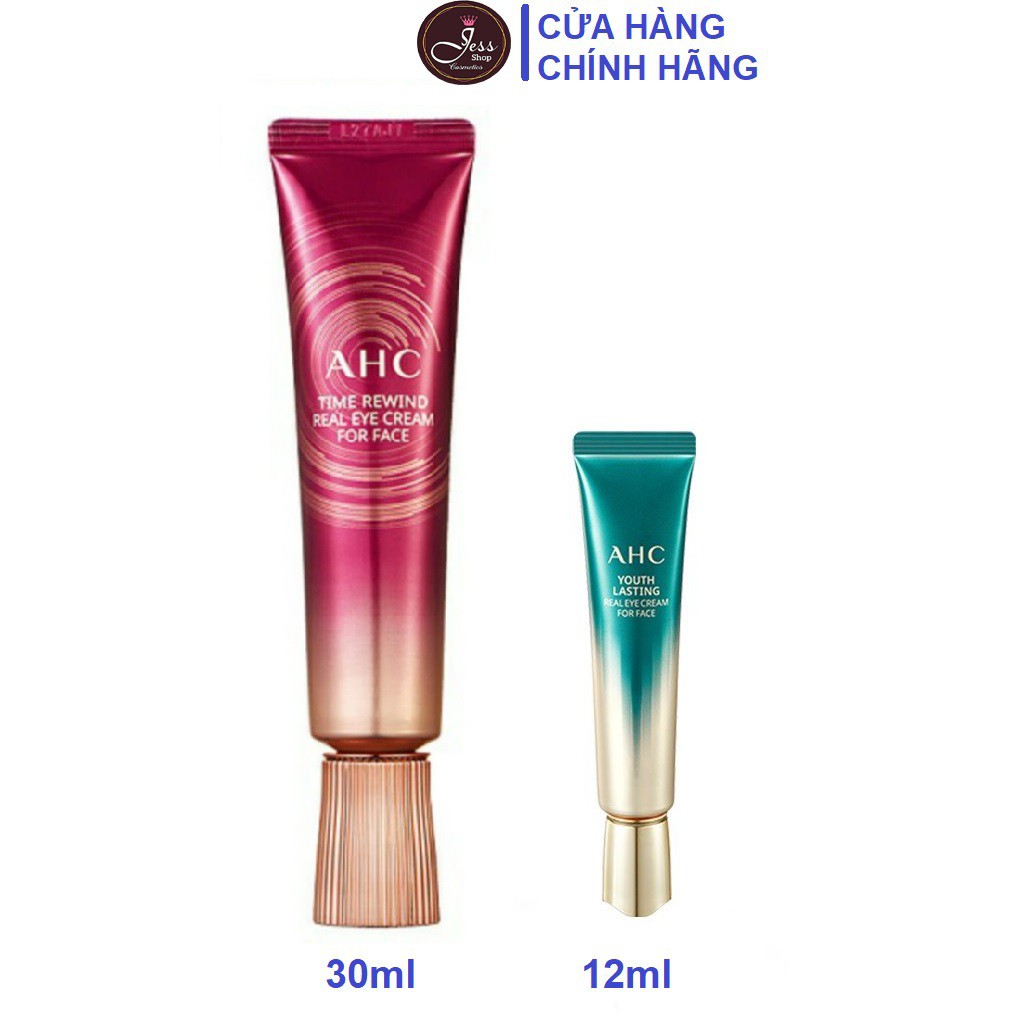 [New 2020] Kem Mắt AHC Time Rewind Real Eye Cream For Face 12ml và 30ml