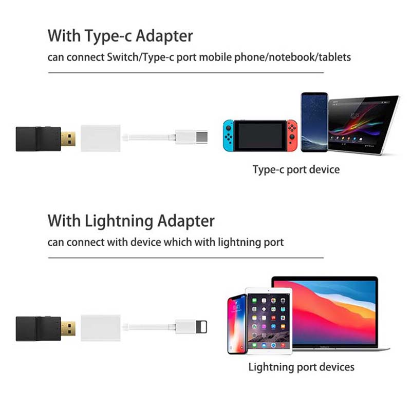 Thiết Bị Truyền Tín Hiệu Bluetooth Không Dây 2 Trong 1 Hỗ Trợ One | BigBuy360 - bigbuy360.vn