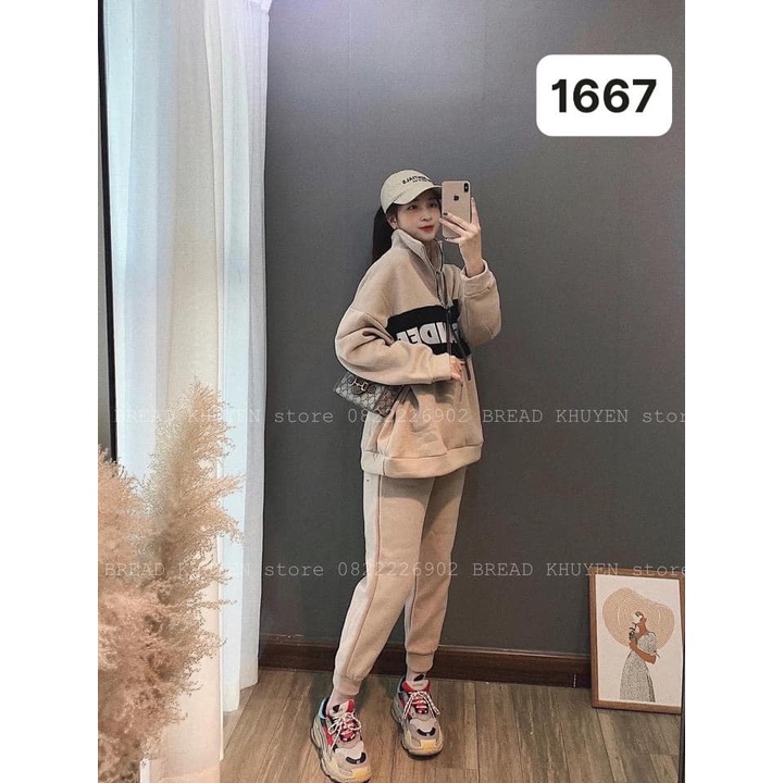 BỘ NỈ CỔ CAO KHÓA PHỐI CHỮ