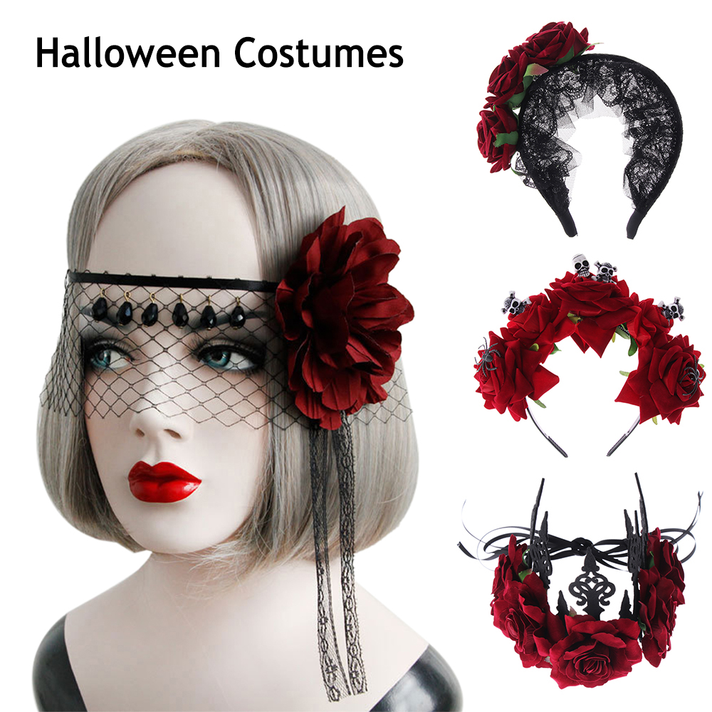 Cài có họa tiết Halloween đạo cụ hóa trang thời trang nữ