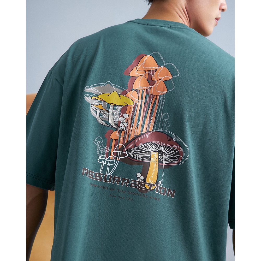 Áo thun nam cổ tròn BEN &amp; TOD O1210BB092 vải cotton 4 chiều, cap cấp, trẻ trung, thanh lịch, thoải mái