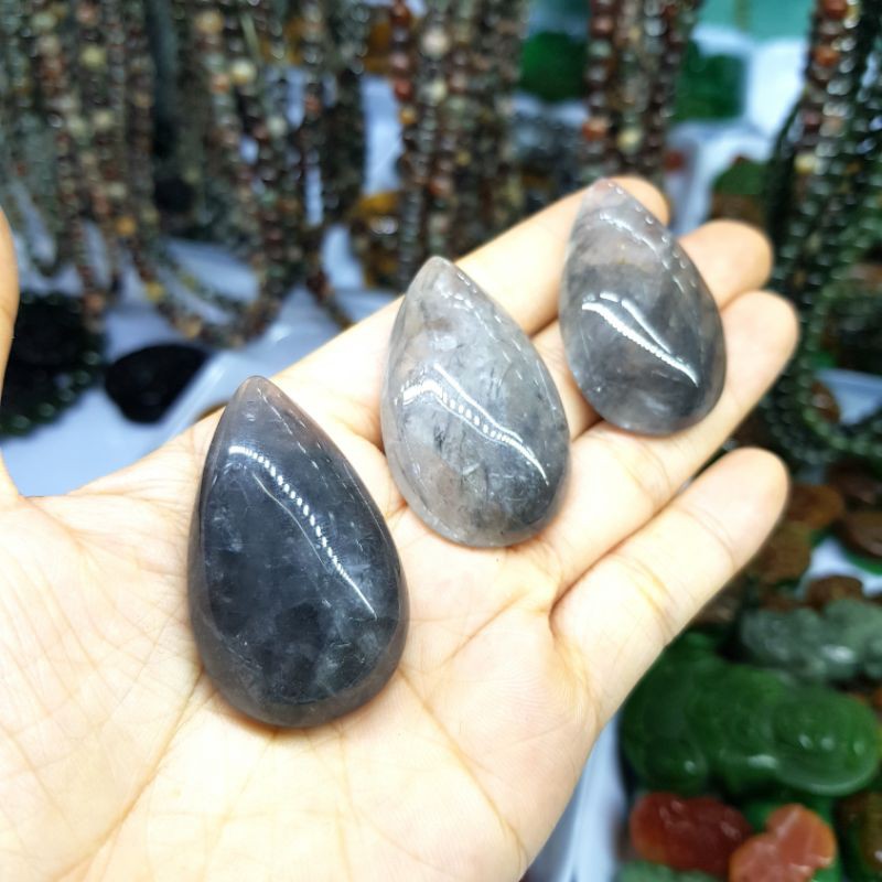 Dây Chuyền Nam Mặt Giọt Nước T.Anh Khói Kèm Dây Đeo Cổ