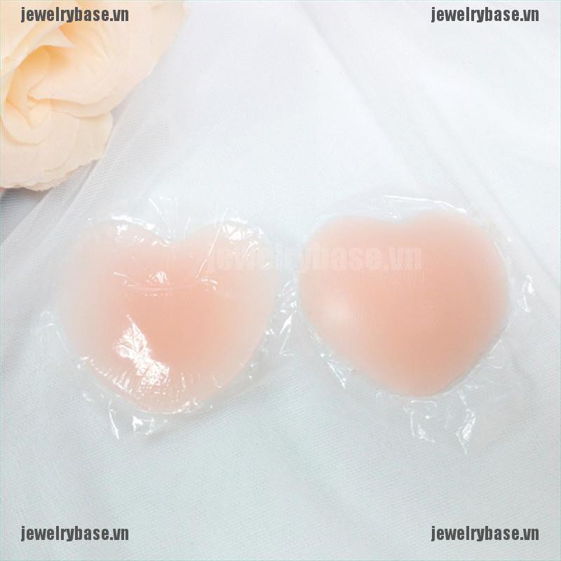 1 Pair Self Adhesive Silicone Breast Bra Petal Heart Nipple Cover Pad Pasties [VN | BigBuy360 - bigbuy360.vn