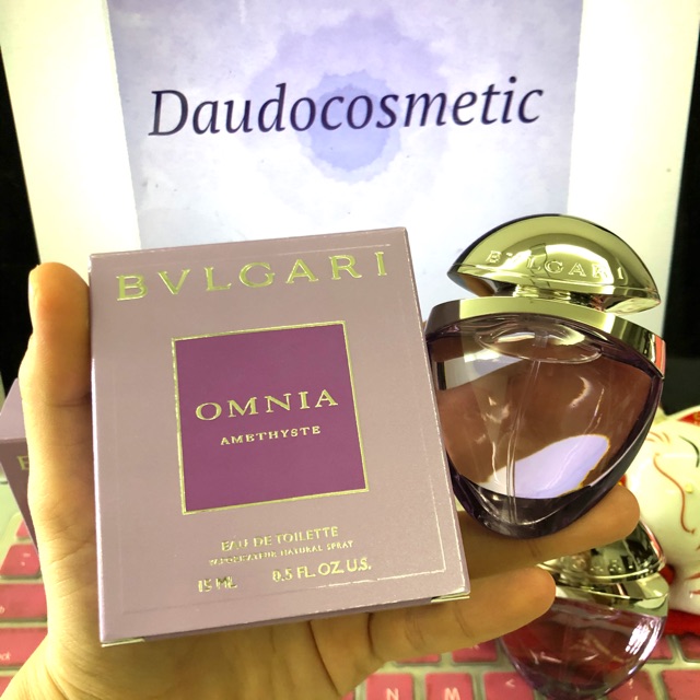 [ mini ] Nước hoa Bvlgari Omnia Amethyste EDT 15ml