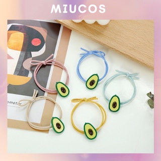 Dây cột tóc, thun cột tóc, trái bơ, xinh xắn