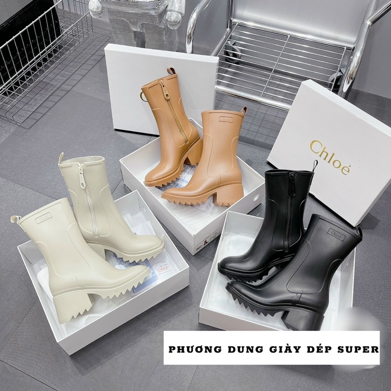 Bốt Boot Chloe form to  hàng quảng châu fullbox