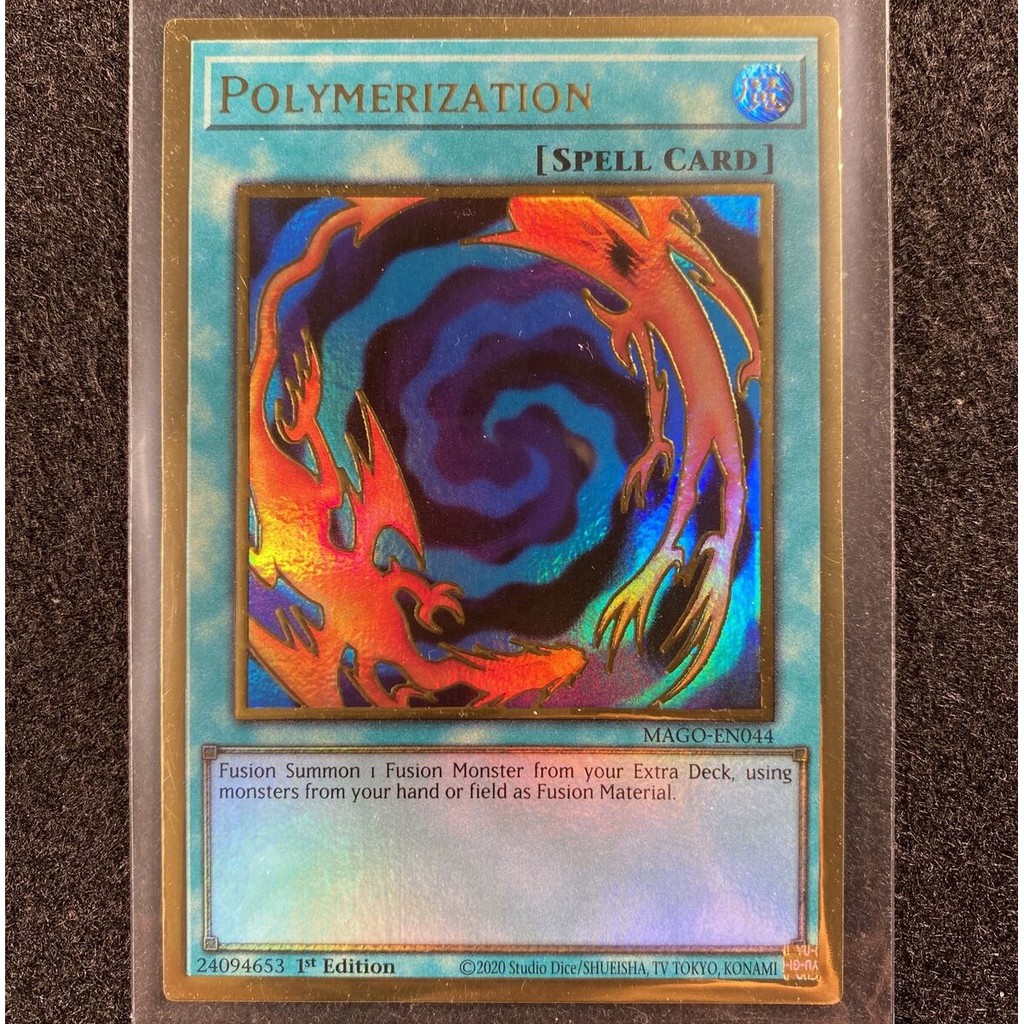 Bài Yugioh - Polymerization (Premium Gold Rare)