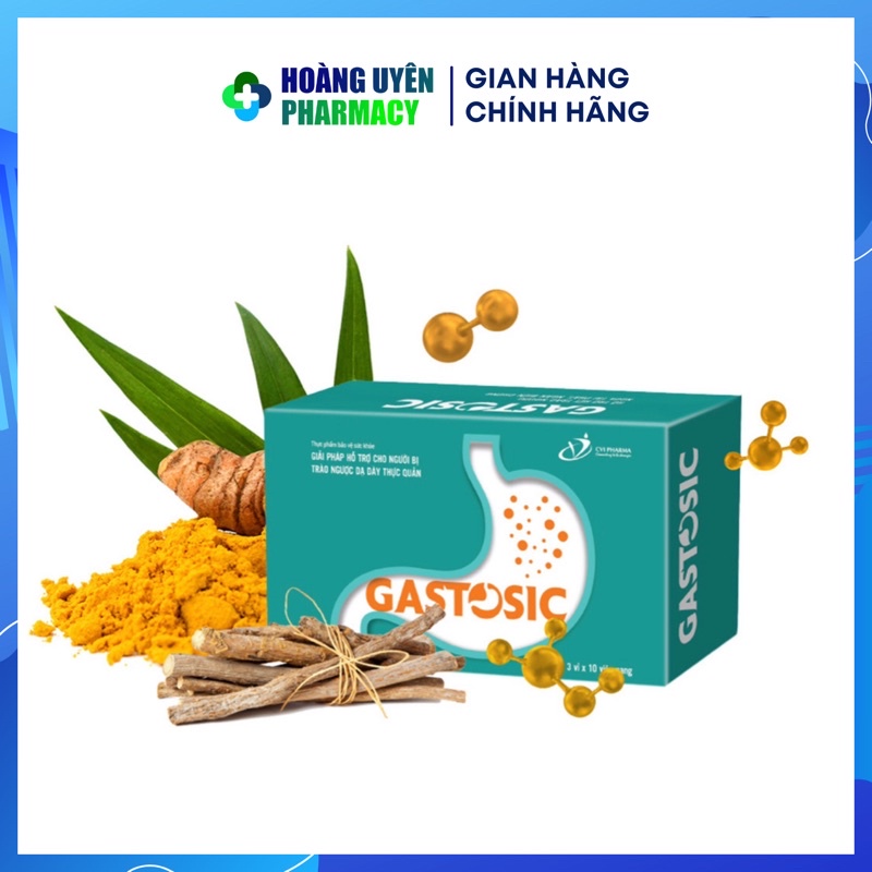 [Tích điểm 8 tặng 1] Gastosic - giảm trào ngược dạ dày thực quản