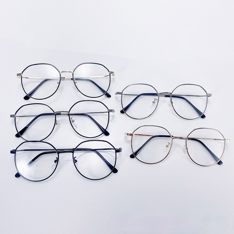 Mắt Kính Polygonal Chống Bức Xạ / Ánh Sáng Xanh Chống Bức Xạ Chuyên Dụng Cho Máy Tính