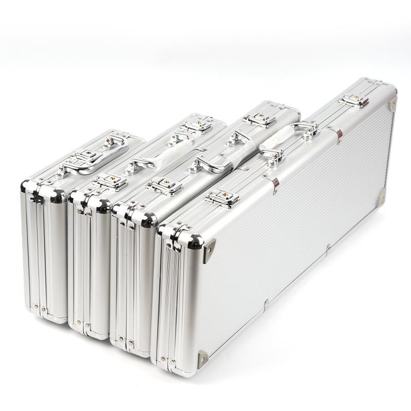Vali đựng phỉnh, chip poker bằng nhôm màu xám bạc, đen. vỏ nhựa ABS vàng, đen (SẢN PHẨM CHỈ CÓ VALI KHÔNG CÓ CHIP PHỈNH)