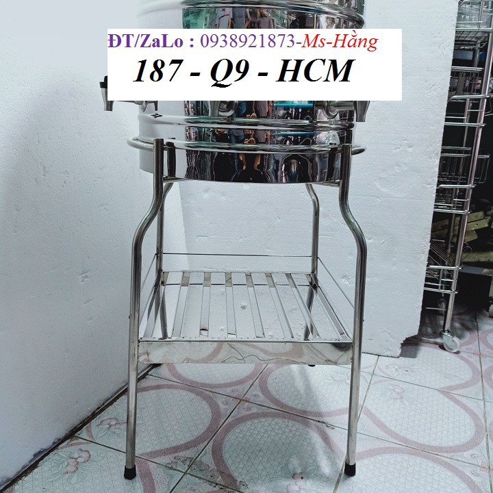CHÂN BÌNH GIỮ NHIỆT - CHÂN BÌNH ĐỰNG NƯỚC ĐÁ INOX 304- DUNG TÍCH 80L - Mã: CBĐ80L -