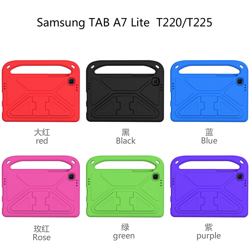 Ốp Máy Tính Bảng Eva Chống Sốc Có Giá Đỡ An Toàn Cho Bé Samsung Galaxy Tab A7 Lite 2021 8.7inch Sm T220 T225 | WebRaoVat - webraovat.net.vn