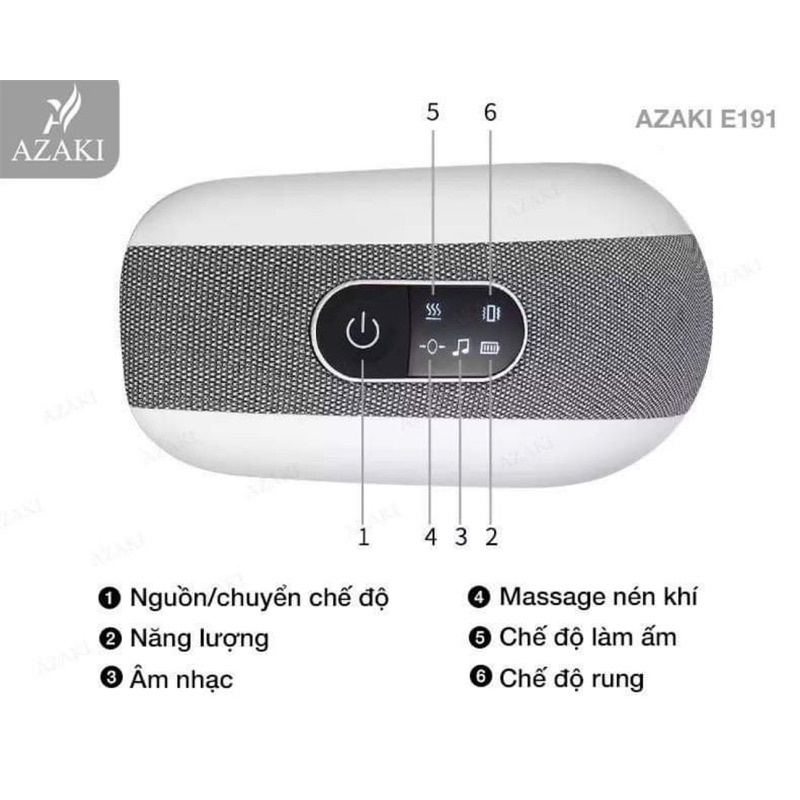 Máy Massage Mắt Azaki E191 Plus
