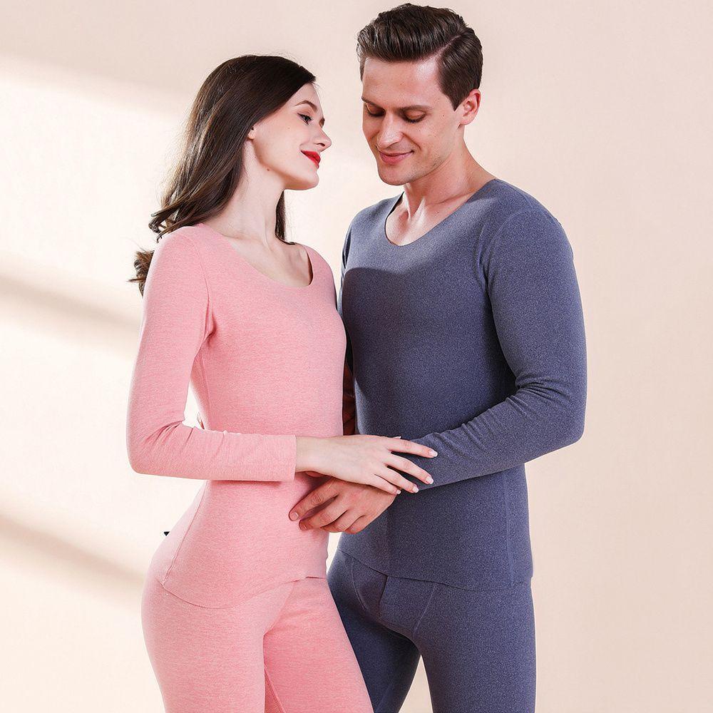 Bộ Đồ Lót Giữ Nhiệt Không Đường May Kháng Khuẩn Cho Nam Và Nữ