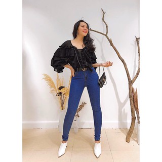 QUẦN SKINNY XANH
