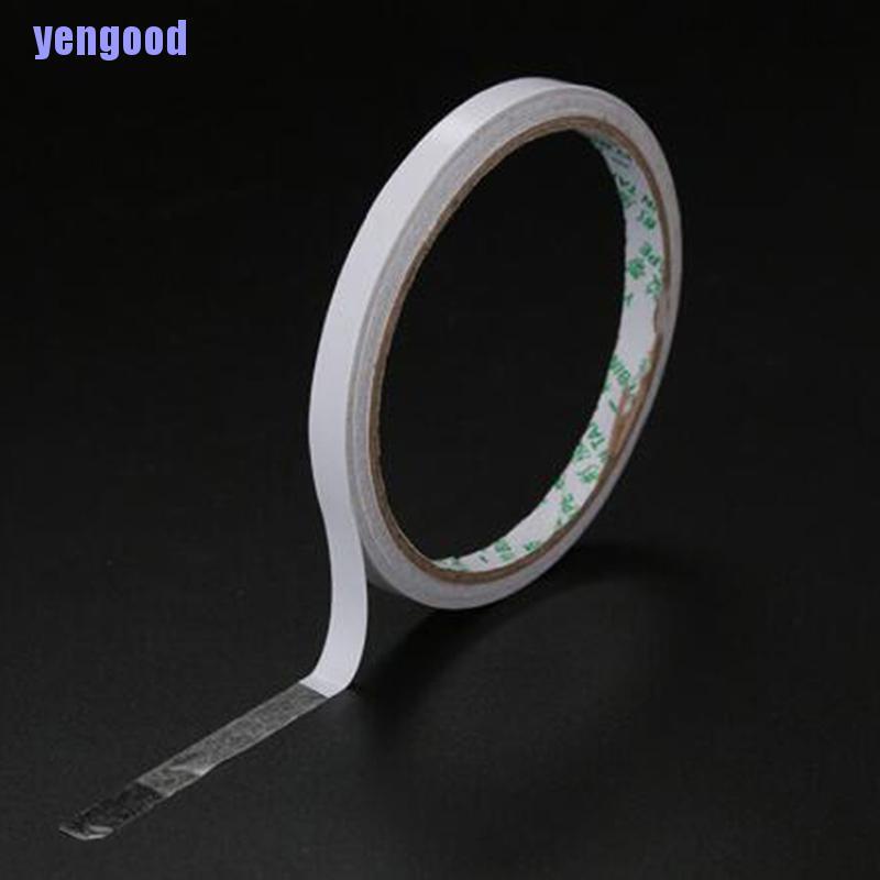 Cuộn băng keo hai mặt màu trắng dài 5m/8m tiện dụng