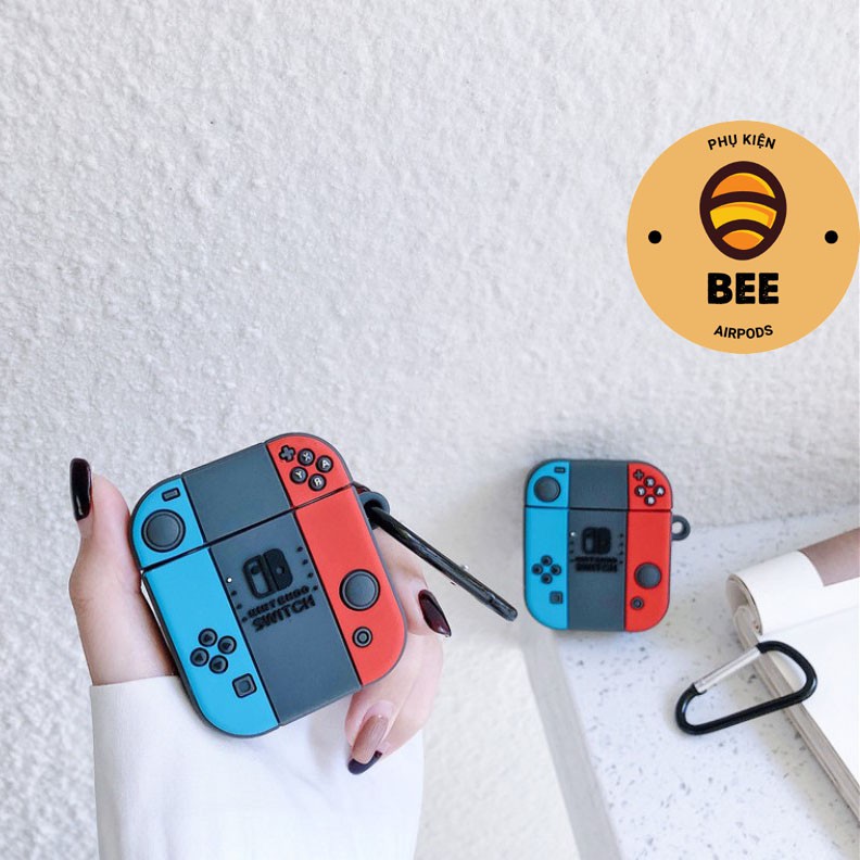 Case Airpod Vỏ Bọc Airpod 1 2 Pro Đựng Tai Nghe Airpods Máy Chơi Game Nitendo Switch Chất Liệu Silicon Cao Cấp -BEE SHOP