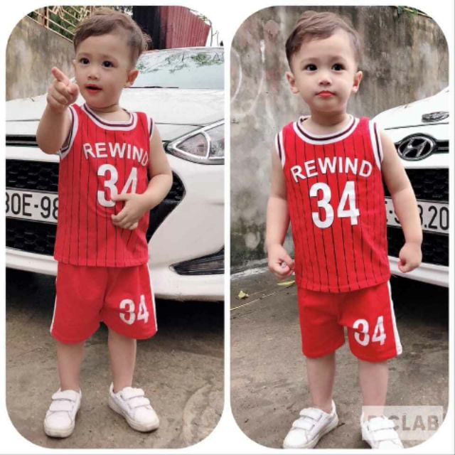 Set bộ thể thao bé trai