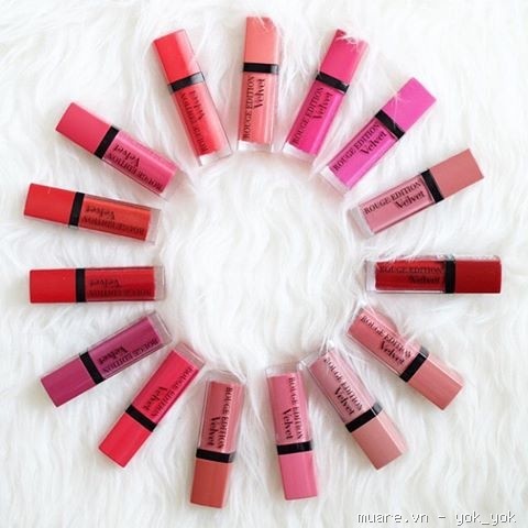Son kem lì Bourjois rouge edition velvet