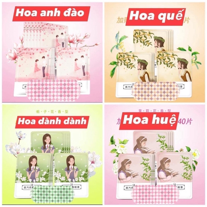 Set 40 miếng mặt nạ mắt yunben