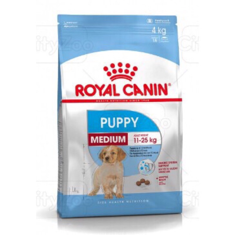 Royal Canin Medium Puppy 4kg -  Thức ăn khô cho chó