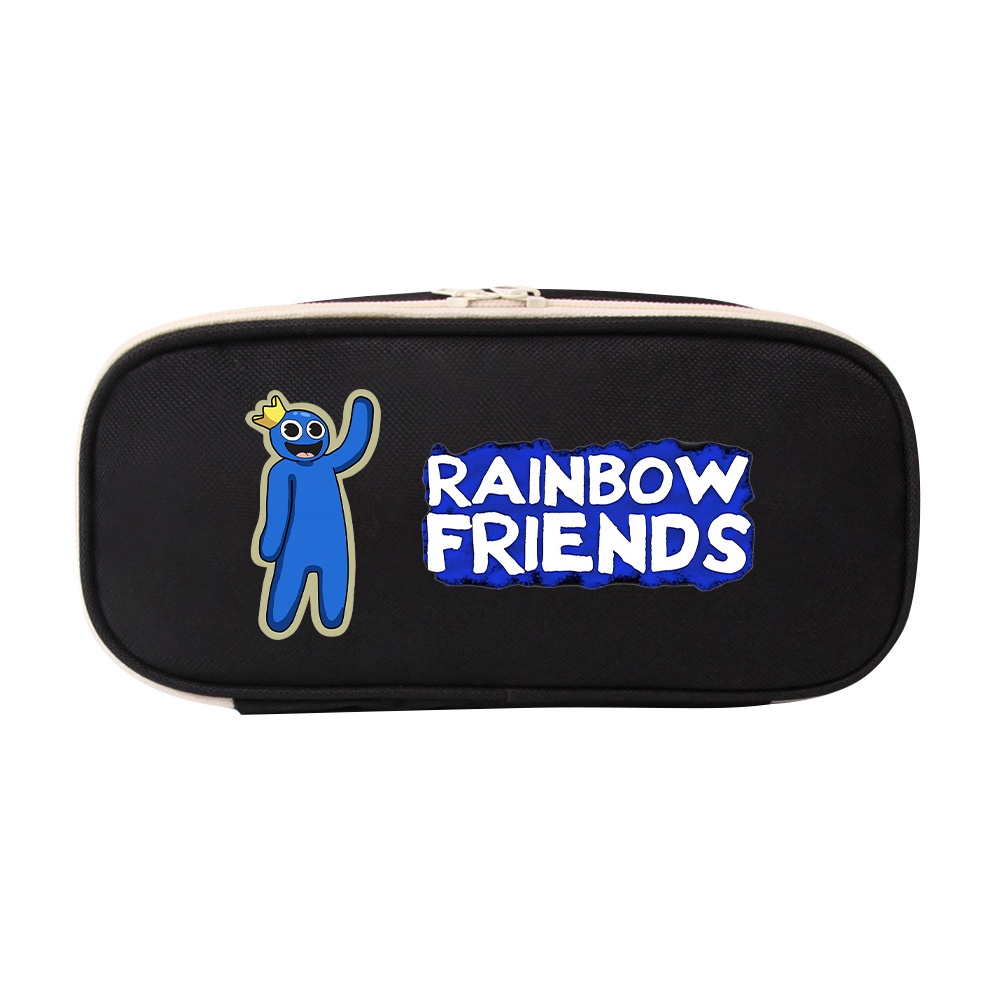 Túi Đựng Bút Bằng Vải canvas Cỡ Lớn In Hình Roblox Rainbow friends Thời Trang Cá Tính Dành Cho Học Sinh YB3 BY3