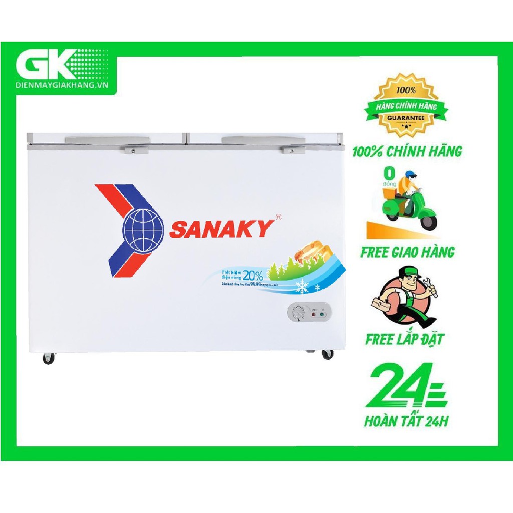 Tủ đông dàn đồng Sanaky VH-2299W1