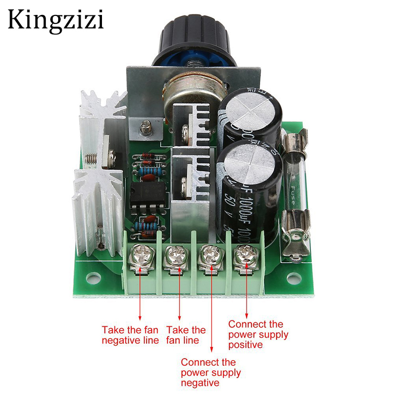 Mô đun điều khiển tốc độ động cơ 13KHZ PWM DC 10A 12V-40V tiện lợi