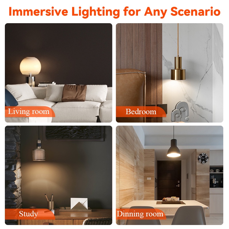 Bóng đèn LED E27 CANMEIJIA tiết kiệm năng lượng 6500K 5W 10W 15W 20W 30W 40W 50W