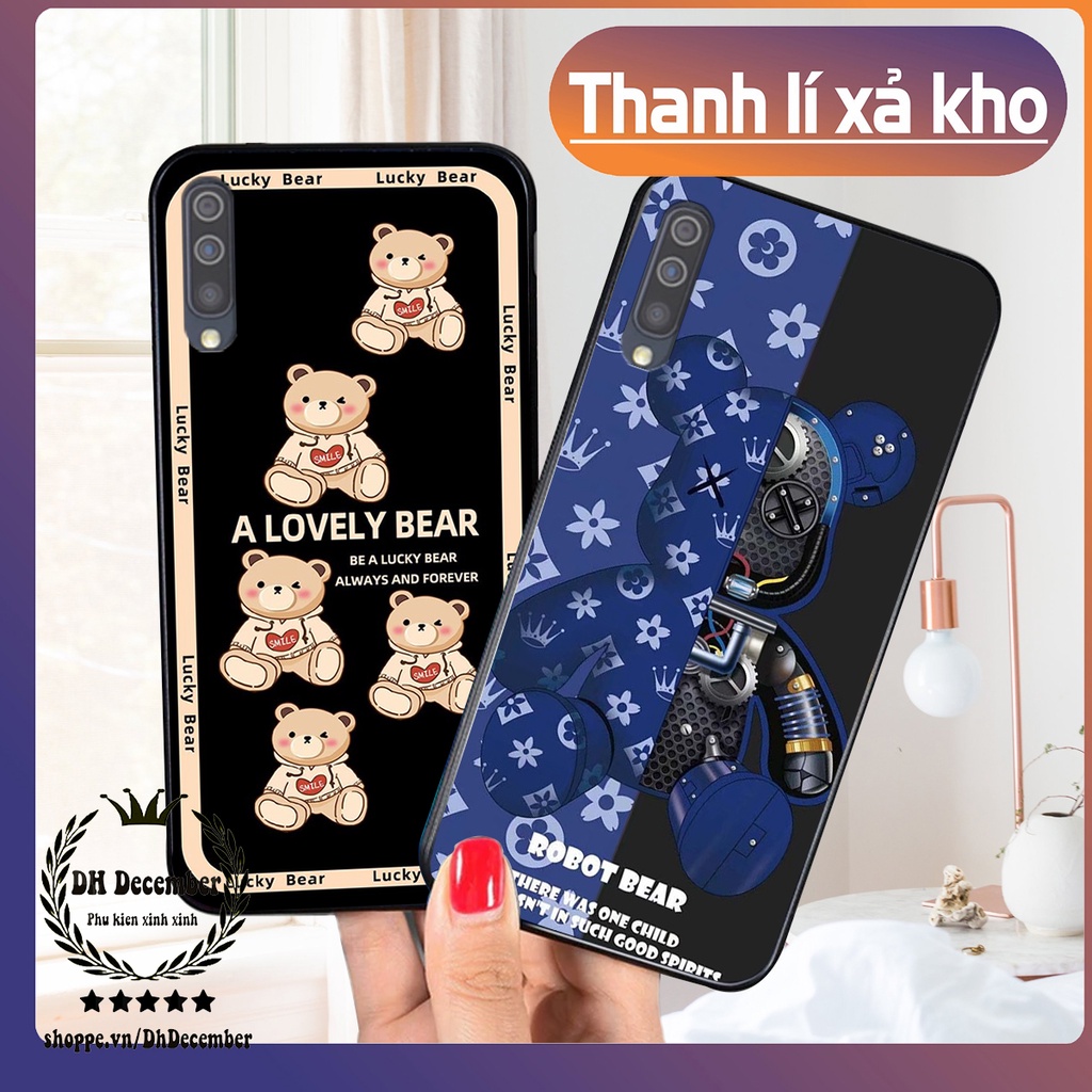 Ốp lưng Samsung A50 / A30S in hình 3D lucky, gấu Beer xinh xắn - KHÔNG NÊN BỎ LỠ