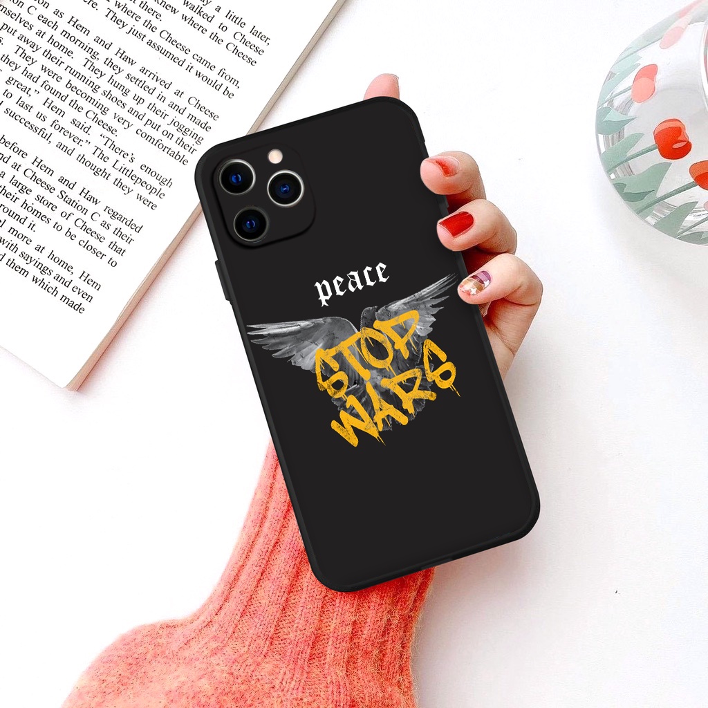 Ốp iphone - Ốp lưng iphone cạnh vuông thần thoại dành cho ip 6 đến 14promax - ng180