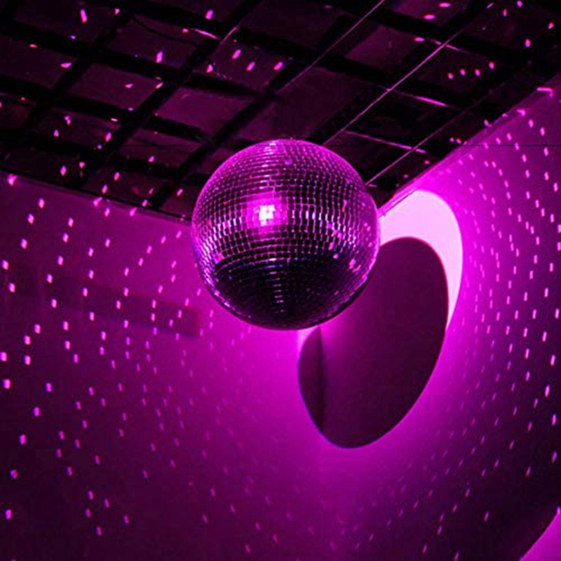 Bóng Đèn Disco 8 Inch 20cm Hiệu Ứng Ánh Kim Nhiều Màu Sắc Trang Trí Giáng Sinh