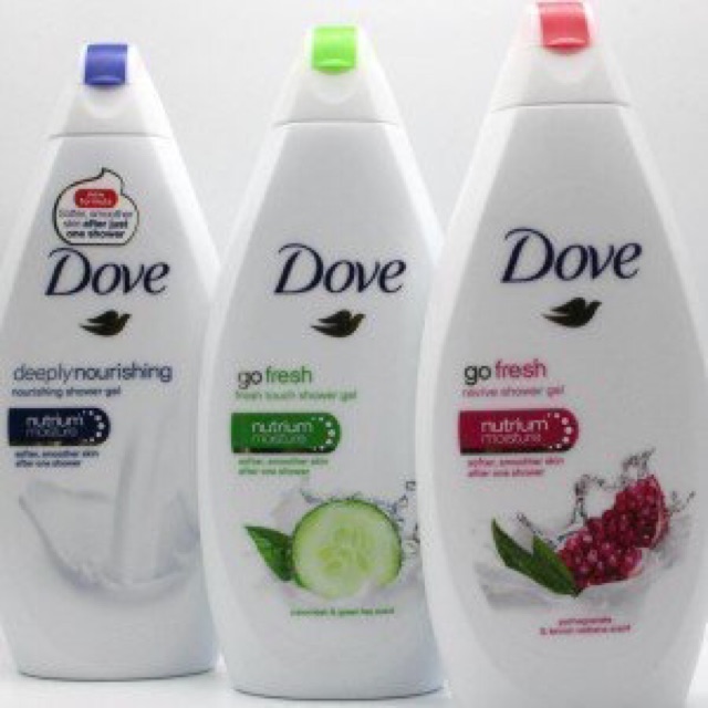 Sữa tắm ‌DOVE Go Fresh Body Ứah 500ml