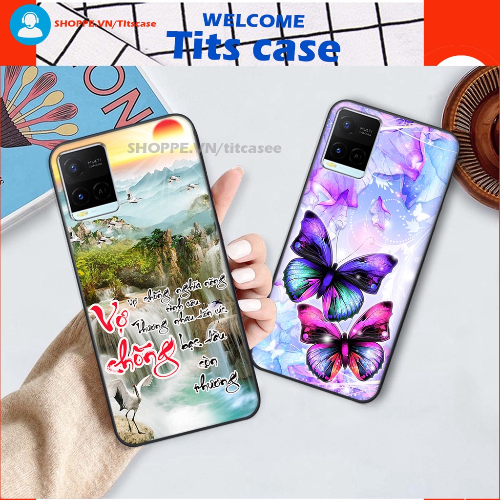 Ốp lưng Vivo Y21 / Y21S / Y33S in hình thiên nga,hoa may mắn, đặc sắc ĐỘC - LẠ - BỀN