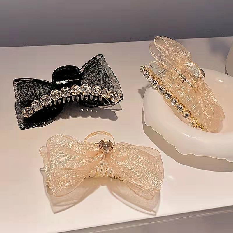 [sỉ 6,5k] Cặp tóc, kẹp tóc nơ lụa cao cấp to đẹp xuất sắc 🥰