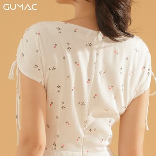 Đầm hoa tay dơi DA777 GUMAC