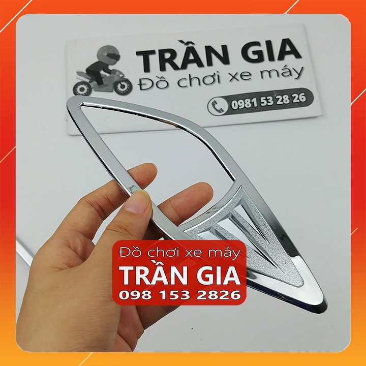 Ốp viền đèn xi nhan TRƯỚC xe Nozza Grande năm 2019-2020-2021-2022 xinhan grande mới nhất - phụ kiện trang trí