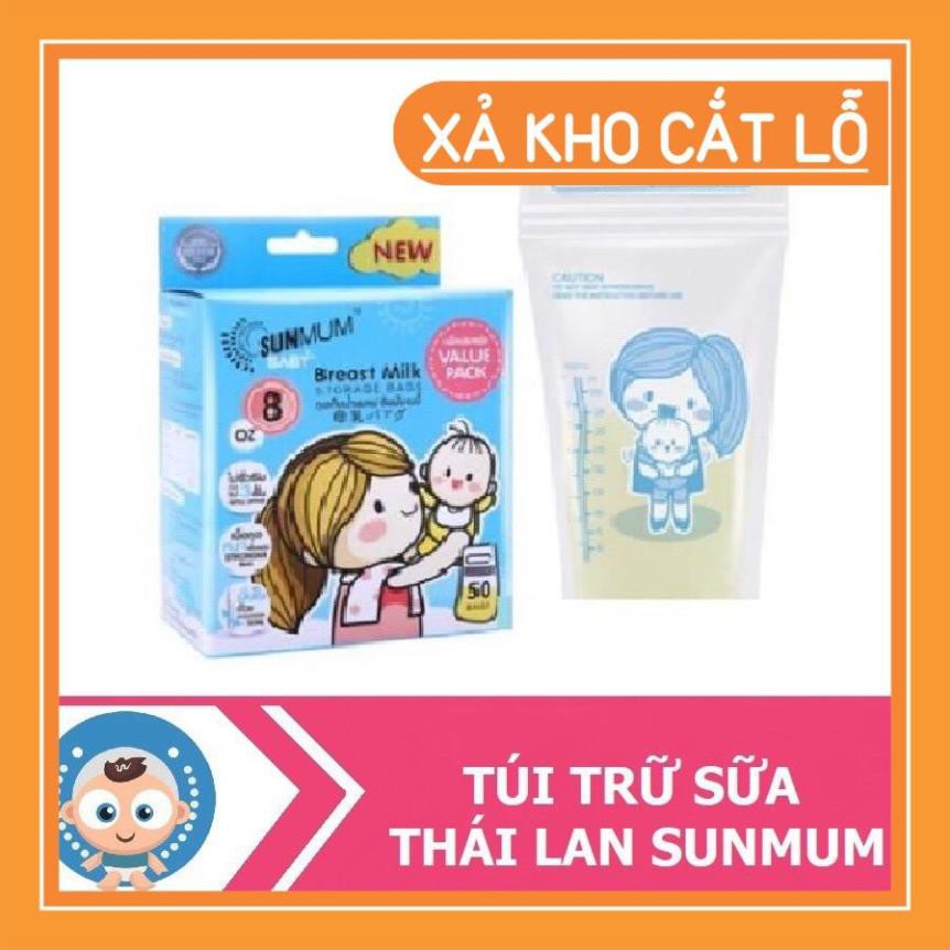 Túi Trữ Sữa SUNMUM Hàng Thái Lan Mẫu Mới 2019