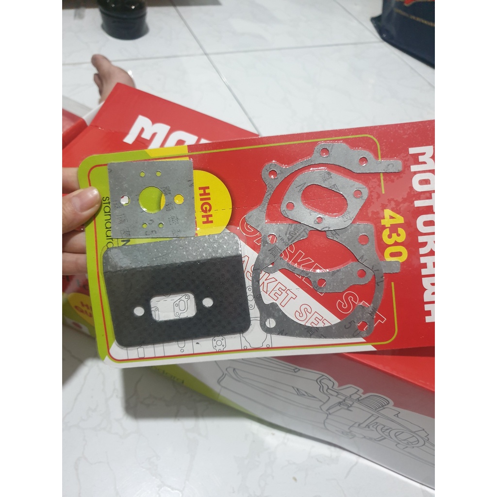 BỘ RON  MÁY CẮT CỎ 2 THÌ 430