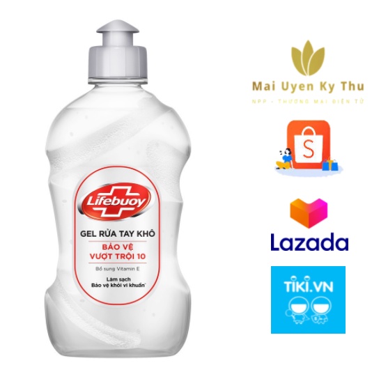 Gel rửa tay khô Lifebuoy 50ml kèm vỏ/100ML/235ML/500ML